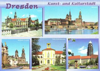 Kart. Poczt. RFN  Drezno **   3 szt