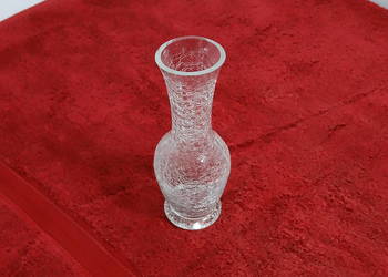 Stylowy Wazon z Efektem Mrożonego Szkła (Crackle Glass) – 19,6 cm