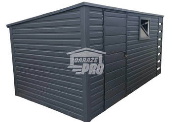 Domek ogrodowy schowek 4x2 wiata 0,5m Dach spad w tył GP232