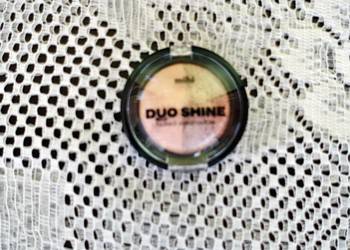 Eyeshadow. Duo Shine Cienie spiekane (beżowo-brązowy) Mihi.