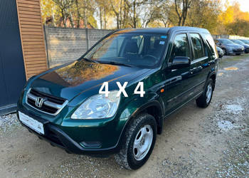Honda CR-V 2.0 1WŁAŚCICIEL Skóry 4x4 Klima BEZ KOROZJI Stan BDB BEzwpadk O…