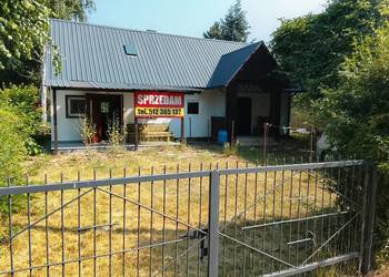 Sprzedam domek letniskowy murowany bliźniak nad jeziorem Krasne
