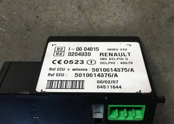 Sterownik Immobilizer Modul Renault Premium Magnum Midlum ECU 5010614375 5010614376 17TE003073T