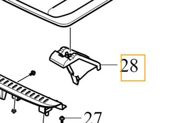 VOLVO XC90 II uchwyt wspornik podlogi bagaznika