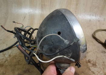 Zarezerwowane lampa przód H4 MZ ETZ 150 250 org DDR