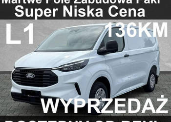 Ford Transit Custom L1 Matrix LED Kamera 360 Martwe Pole 136KM Od ręki !