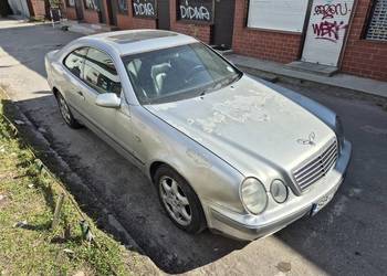 Mercedes clk 200 wersja 192km manual, male kolo kompresora