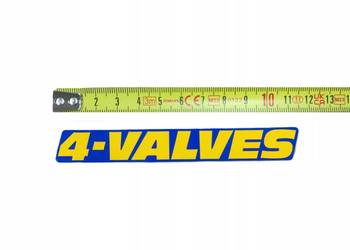 NAKLEJKA "4-VALVES" NA LEWY BOCZEK YAMAHA XT-600 1987 ORYG 2KF217822000 NAKLEJKA "4-VALVES" NA LEWY BOCZEK YAMAHA XT-600 1987 ORYG 2KF217822000
