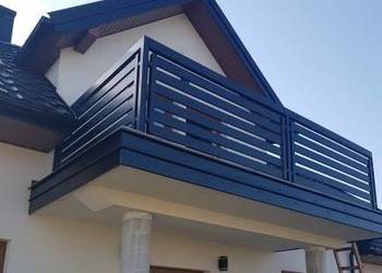 Balustrada balkonowa, stalowa, barierka Alfa1002