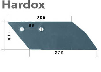 Dłuto 100hektarów HARDOX 41857/L części do pługa LANDSBERG
