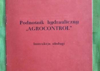 Instrukcja obsługi podnośnika agrocontrol Ursus 335 w oryginale
