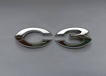 Napis emblemat znaczek Citroen C3 02-09r
