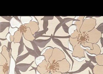 Dekor Scarlet beż 25 x 36, Domino, Tubądzin, płytki, kafelki, flizy