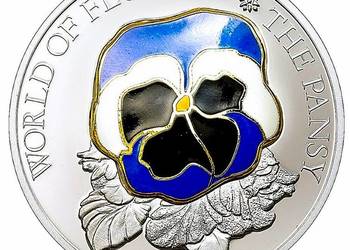 Cook Islands 5 dolarów 2009 - Bratek Ag999