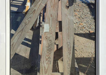 OKNA KacprzaK Witryna 78X129 FIX Używany PCV Plastikowy