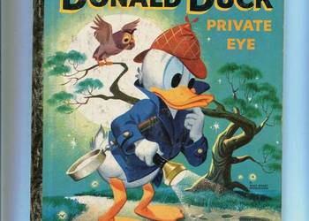 A Little Golden Book Donald Duck Private eye