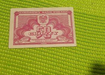banknot polski 50 groszy z 1944r