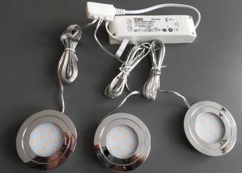 Paulmann 93571 Oprawa Zestaw 3 x LED 5,6W Micro Line Chrom
