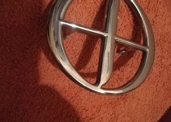 Znaczek emblemat fso warszawa m20 syrena metalowy chromowany pprl