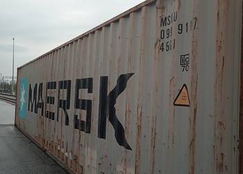 Morski magazynowany kontener magazynowy 12m/40'HC