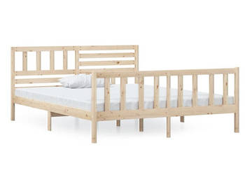 Rama łóżka lite drewno (810425+814134) 120x200 cm WM-3101148