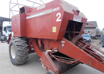 prasa kostkująca Hesston 4800 duża kostka