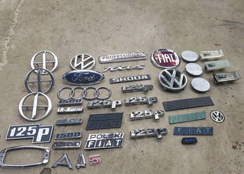 Emblematy-znaczki Fiat125p-126p Emblematy-znaczki Fiat125p-126p