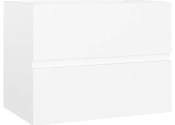 Szafka pod umywalkę biała 60x385x45 cm WM-804737