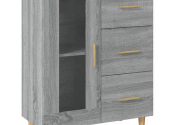 Szafka szary dąb sonoma 695x34x90cm materiał drewnopochodny WM-817364