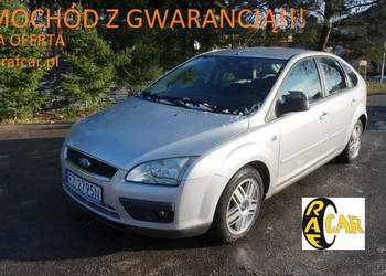 Ford Focus zarejestrowany, ubezpieczony. Gwarancja. Polecam !!! Mk2 (2004-…
