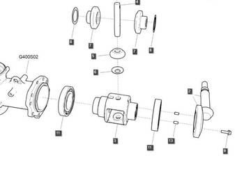 Dyferencjał przedni / G400 / LS Tractor 40406970
