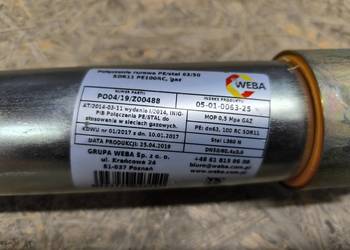 Połączenie rurowe PE/stal 63/50 PE100 SDR11 05-01-0063-25