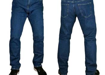 Męskie jeansy Calvin Klein - Slim Narrow Low Rise K10K110710 - W40/L34