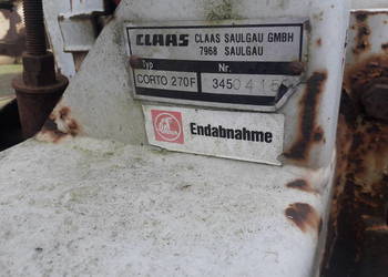 Kosiarka claas corto 270F