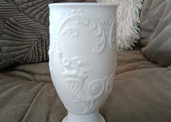 Wazon AK Kaiser biała porcelana biskwit. Cudny kielich pokal