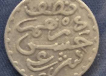 1/2 Drachmy AH 1299 Maroko, SREBRO