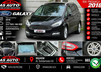Ford Galaxy 2.0TDCi 180KM TitaniumX/Navi/7-Foteli/GrzanaSzyba/Parktronik/A…