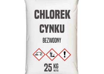 Chlorek cynku bezwodny 4 x 25 kg - wysyłka kurierem
