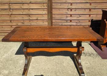 Drewniany stół 160x80 do jadalni kuchni vintage WYPRZEDAŻ!