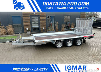 TEMARED BUILDER 4018/3 3,5T przyczepa pod minikoparkę i maszyny