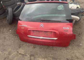 Klapa tyl citroen c8 wisnia