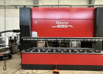 Prasa krawędziowa Amada HFP 220-4 L 2004 8 osi duży skok mało roboczogodzin
