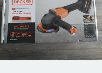 Szlifierka kątowa akumulatorowa BlackDecker