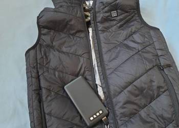Podgrzewana kamizelka pikowana z powerbankiem
