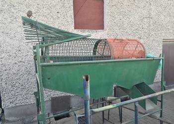 Sortownik do ziemniaków bębnowy z napędem elektrycznym silnik 230v