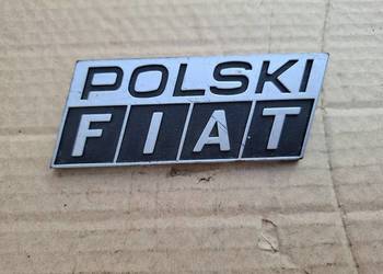 Emblemat znaczek logo przód przednie Fiat 126p Maluch