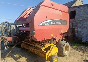 Prasa pasowa New Holland BR750 full opcja rotor noże siatka