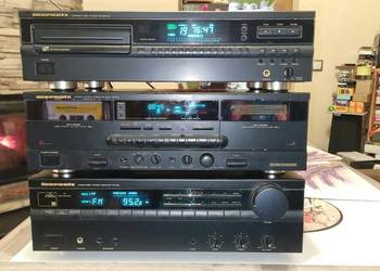 Amplituner Marantz SR-60L Deck Marantz SD-525 odtwarzacz CD Marantz CD-52MK