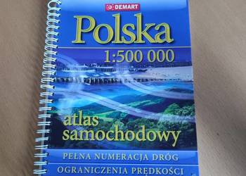 Polska turystyczny atlas mapa przewodnik samochodowy Demart