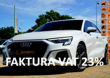 Audi A3 S LINE skóra KAMERA virtual cockpit el.fotele NAWI automat F1 ful …
